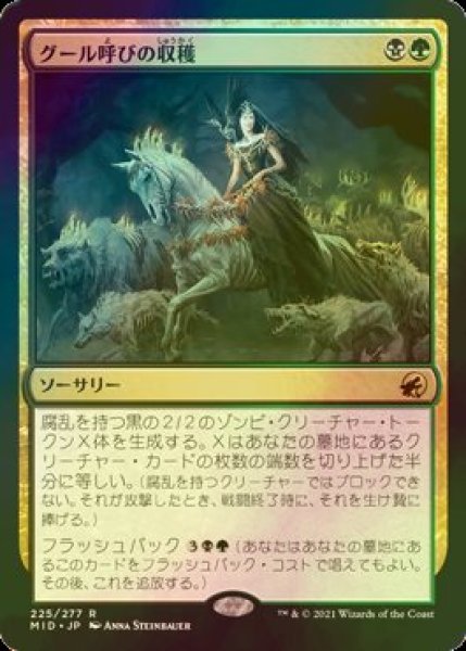 画像1: [FOIL] グール呼びの収穫/Ghoulcaller's Harvest 【日本語版】 [MID-金R] (1)